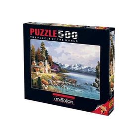 Anatolian 3534 Dağ Evi 500 Parça Puzzle