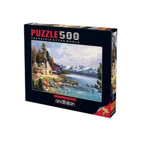 Anatolian 3534 Dağ Evi 500 Parça Puzzle