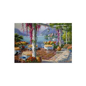 Anatolian 3578 Mor Salkımlı Teras 500 Parça Puzzle