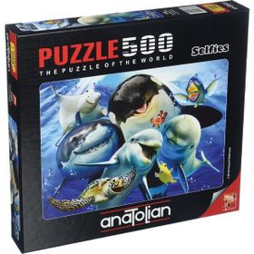 Anatolian 3585 Derinlerde Selfie 500 Parça Puzzle