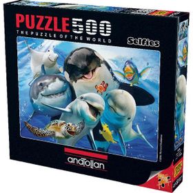 Anatolian 3585 Derinlerde Selfie 500 Parça Puzzle