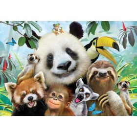 Anatolian 3596 Hayvanat Bahçesi Selfie 500 Parça Puzzle