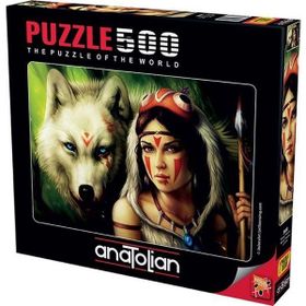 Anatolian 3600 Savaşçı Prenses 500 Parça Puzzle