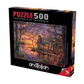 Anatolian 3608 Gizli Yer 500 Parça Puzzle
