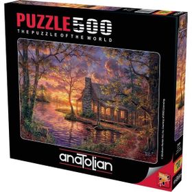 Anatolian 3608 Gizli Yer 500 Parça Puzzle