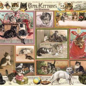 Anatolian 3611 Sevimli Kediler - Komik Köpekler 2x500 Parça Puzzle