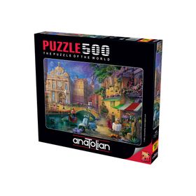 Anatolian 3633 Romantik Venedik 500 Parça Puzzle