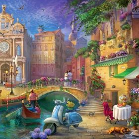 Anatolian 3633 Romantik Venedik 500 Parça Puzzle
