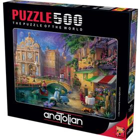 Anatolian 3633 Romantik Venedik 500 Parça Puzzle