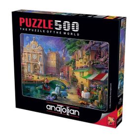 Anatolian 3633 Romantik Venedik 500 Parça Puzzle