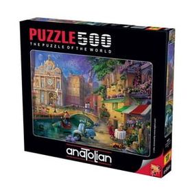 Anatolian 3633 Romantik Venedik 500 Parça Puzzle