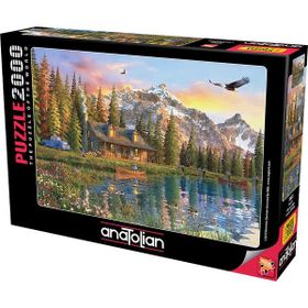Anatolian 3933 Eski Ev - Old Look Cabin 2000 Parça Puzzle