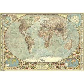 Anatolian 3935 2000 Parça Dünya Haritası Puzzle