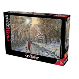 Anatolian 3954 Karlı Orman 2000 Parça Puzzle