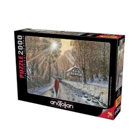 Anatolian 3954 Karlı Orman 2000 Parça Puzzle