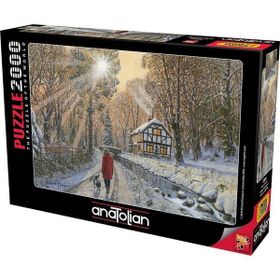 Anatolian 3954 Karlı Orman 2000 Parça Puzzle