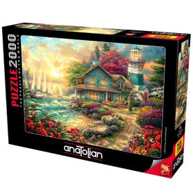 Anatolian 3964 Mavi Konak 2000 Parça Puzzle