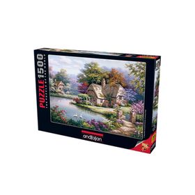Anatolian 4529 Kuğular ve Kır Evi 1500 Parçalık Puzzle