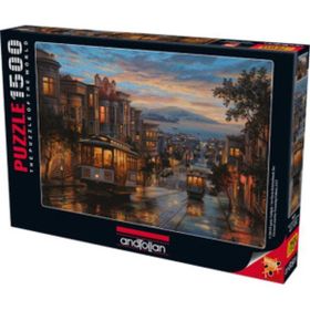 Anatolian 4531 San Francisco Sokakları 1500 Parça Puzzle