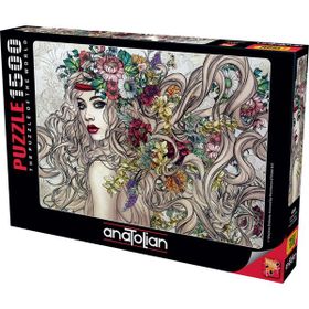 Anatolian 4549 1500 Parçalık Çiçeklerin Gücü Puzzle