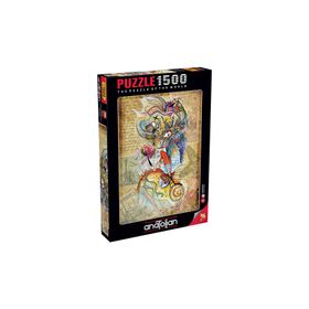 Anatolian 4560 Dünyayı Gezen Çerkez Kızı 1500 Parça Puzzle