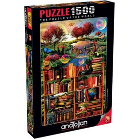 Anatolian 4571 Kitap Dünyası 1500 Parça Puzzle