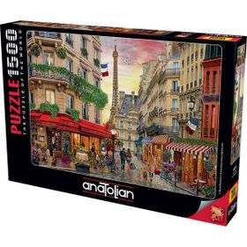Anatolian 4572 Cafe Eiffel 1500 Parça Puzzle