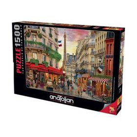 Anatolian 4572 Cafe Eiffel 1500 Parça Puzzle