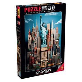 Anatolian 4578 New York 1500 Parça Puzzle