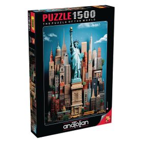 Anatolian 4578 New York 1500 Parça Puzzle