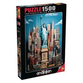 Anatolian 4578 New York 1500 Parça Puzzle