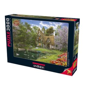 Anatolian 4900 Göl Evi 3000 Parça Puzzle