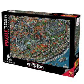 Anatolian 4913 Fractal İstanbul 3000 Parça Puzzle