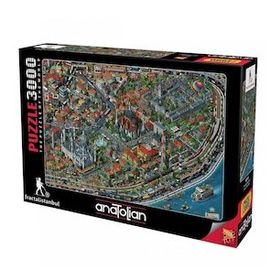 Anatolian 4913 Fractal İstanbul 3000 Parça Puzzle