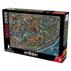 Anatolian 4913 Fractal İstanbul 3000 Parça Puzzle