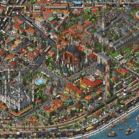 Anatolian 4913 Fractal İstanbul 3000 Parça Puzzle