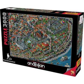 Anatolian 4913 Fractal İstanbul 3000 Parça Puzzle