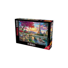 Anatolian 4919 Pariste Bahar 3000 Parça Puzzle