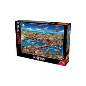 Anatolian 4921 İstanbul 1985 3000 Parça Puzzle