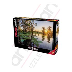 Anatolian 4925 Duck Lake Günbatımı 3000 Parça Puzzle