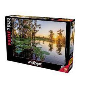 Anatolian 4925 Duck Lake Günbatımı 3000 Parça Puzzle