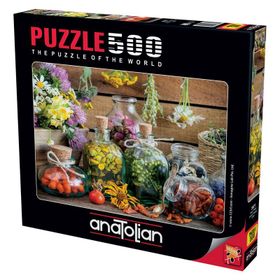 Anatolian 500 Parça Doğal Terapi Puzzle
