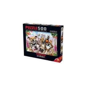 Anatolian 500 Parça Dostlarla Selfie Puzzle