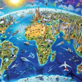Anatolian 5202 Dünyanın Simgeleri 4000 Parça Puzzle