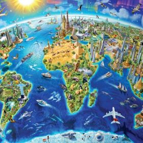 Anatolian 5202 Dünyanın Simgeleri 4000 Parça Puzzle