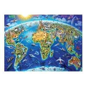 Anatolian 5202 Dünyanın Simgeleri 4000 Parça Puzzle