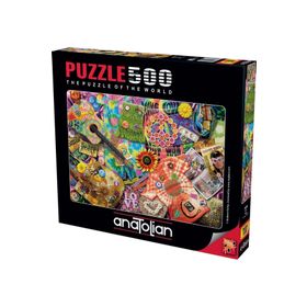 Anatolian 60'lar 500 Parça Puzzle