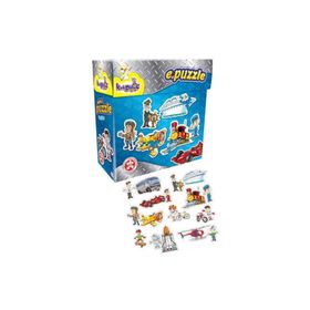 Anatolian 6115 Kırkpabuç Taşıtlar Sürücüler / Vehicle Eğitici Puzzle 87 Parça