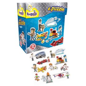 Anatolian 6115 Kırkpabuç Taşıtlar Sürücüler / Vehicle Eğitici Puzzle 87 Parça