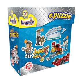 Anatolian 6115 Kırkpabuç Taşıtlar Sürücüler / Vehicle Eğitici Puzzle 87 Parça